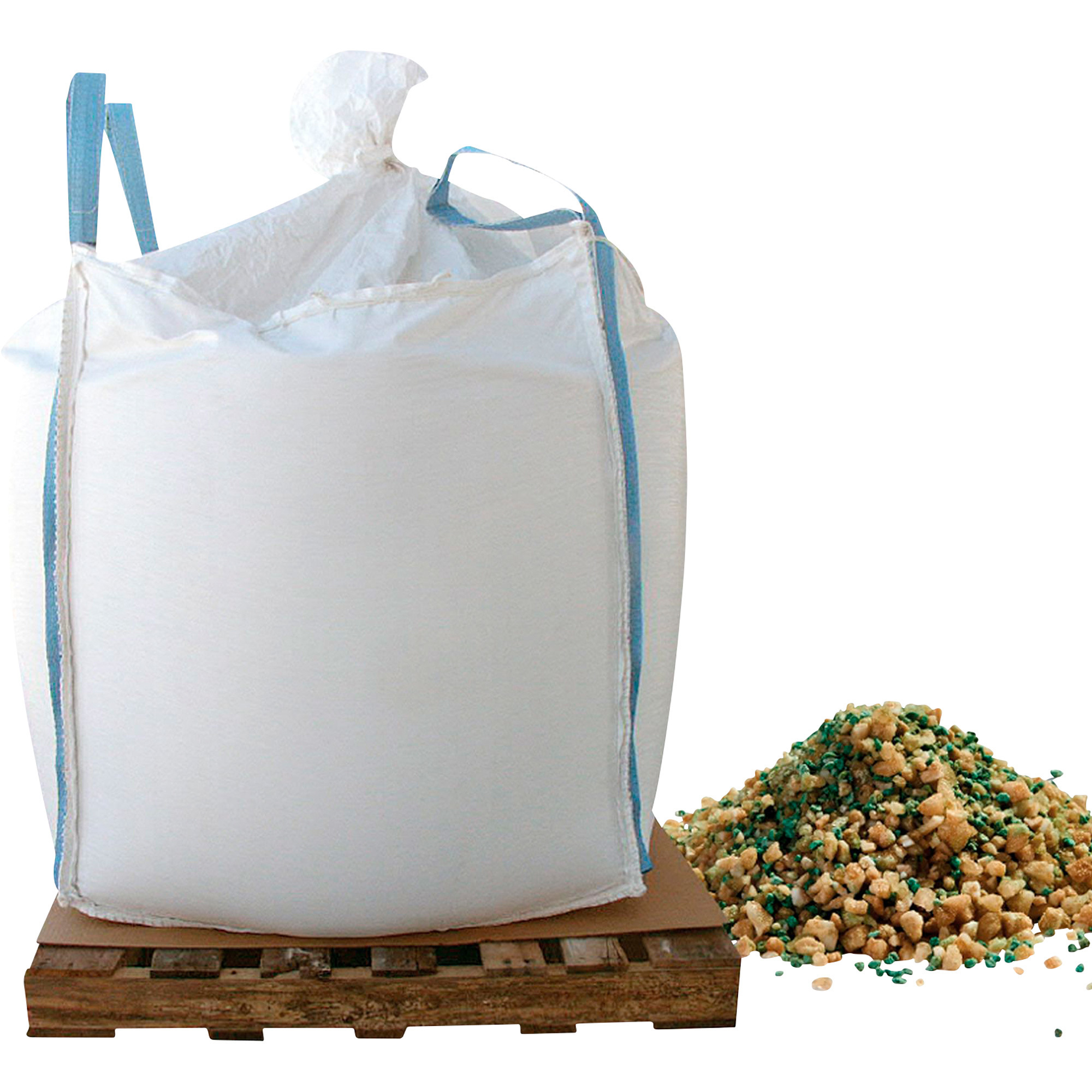 Bare Ground Coated Granular Blend Ice Melt with Infused Traction Granules, 2,000-Lb. Super Sack, Model# CSSLGP-2000